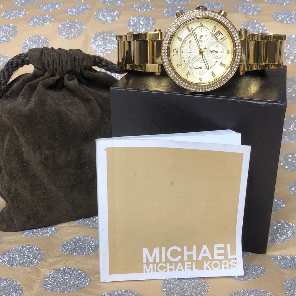 Michael Kors Gold Watch (small wrist)